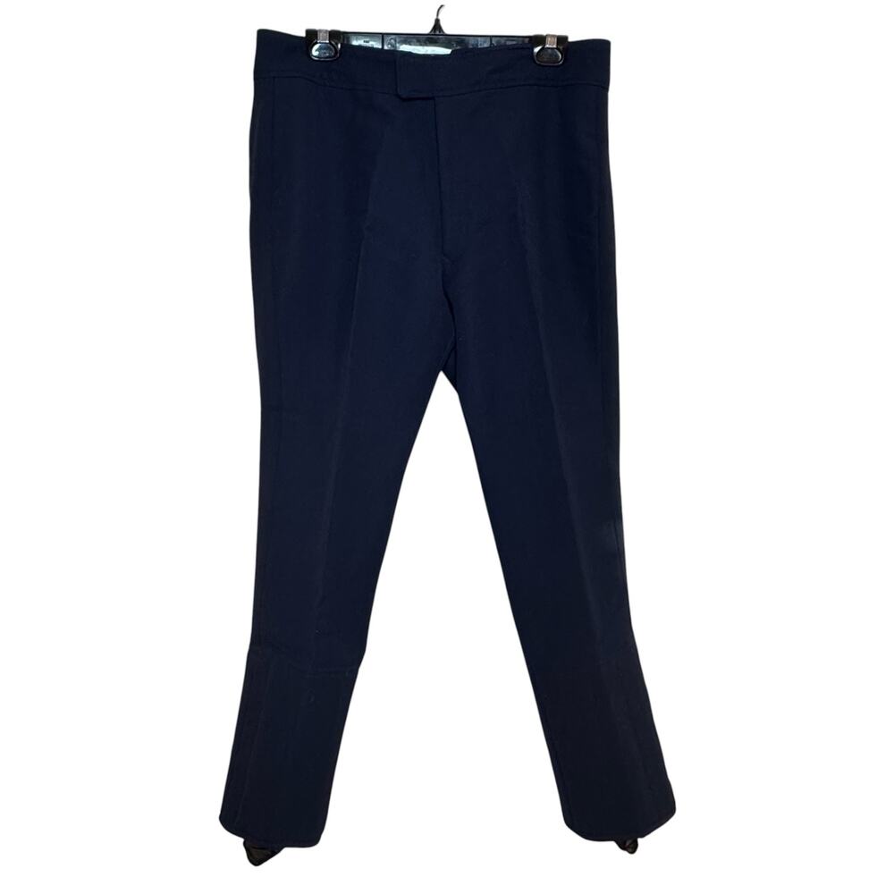 Vtg Obermeyer Men's Size 34 Stir Up Lined Made in Japan Snow Ski Pants Navy Blue
